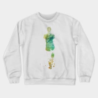 Soccer Player Girl Crewneck Sweatshirt